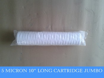 5 MICRON 10" LONG CARTRIDGE JUMBO